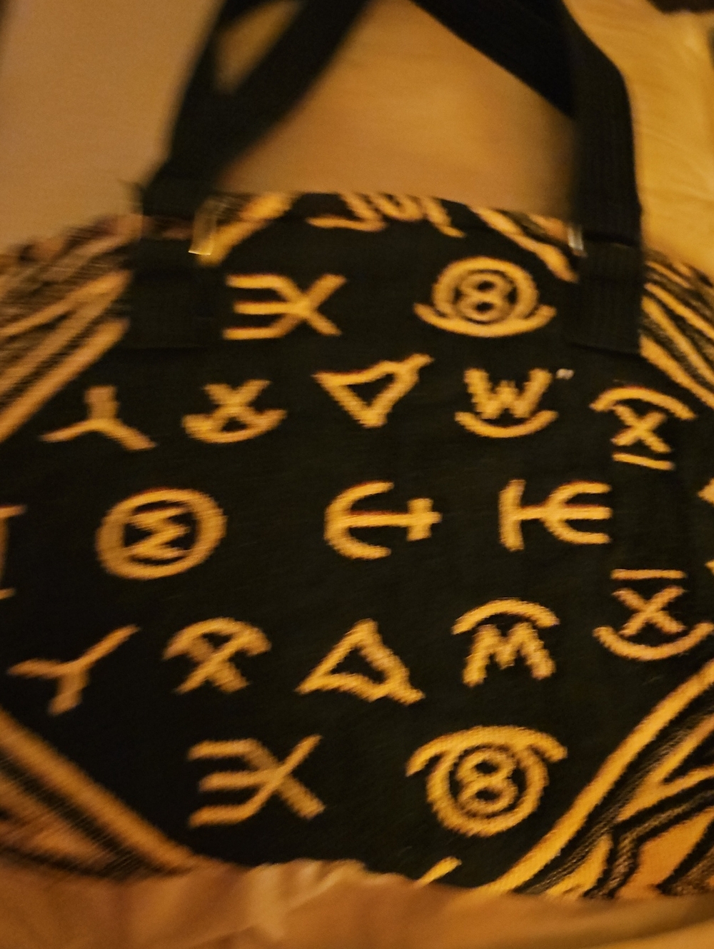 Western Jaqcard Handbag